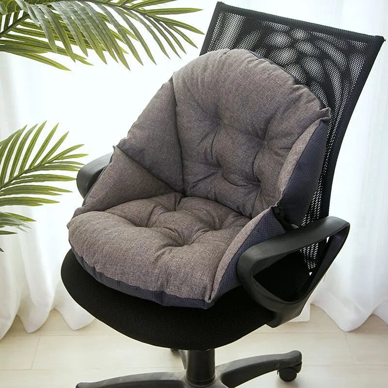 Linen Chair Seat Cushion for Everyday Sitting Comfort - DHACTIVE 8