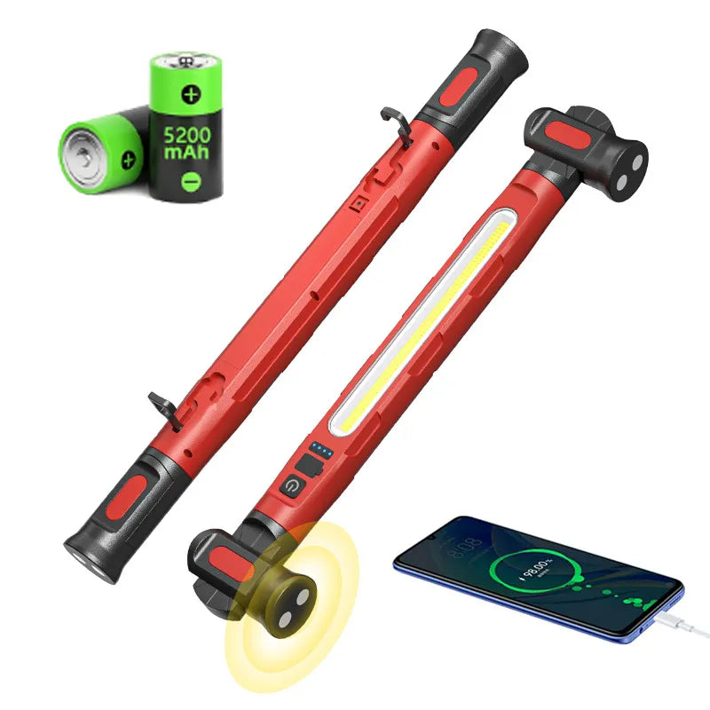 3000 Lumens Heavy-Duty Magnetic LED Work Light – Hands-Free Illumination for Home &amp; Auto - DHACTIVE 9