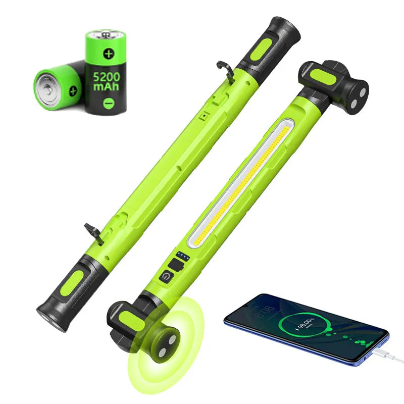 3000 Lumens Heavy-Duty Magnetic LED Work Light – Hands-Free Illumination for Home &amp; Auto