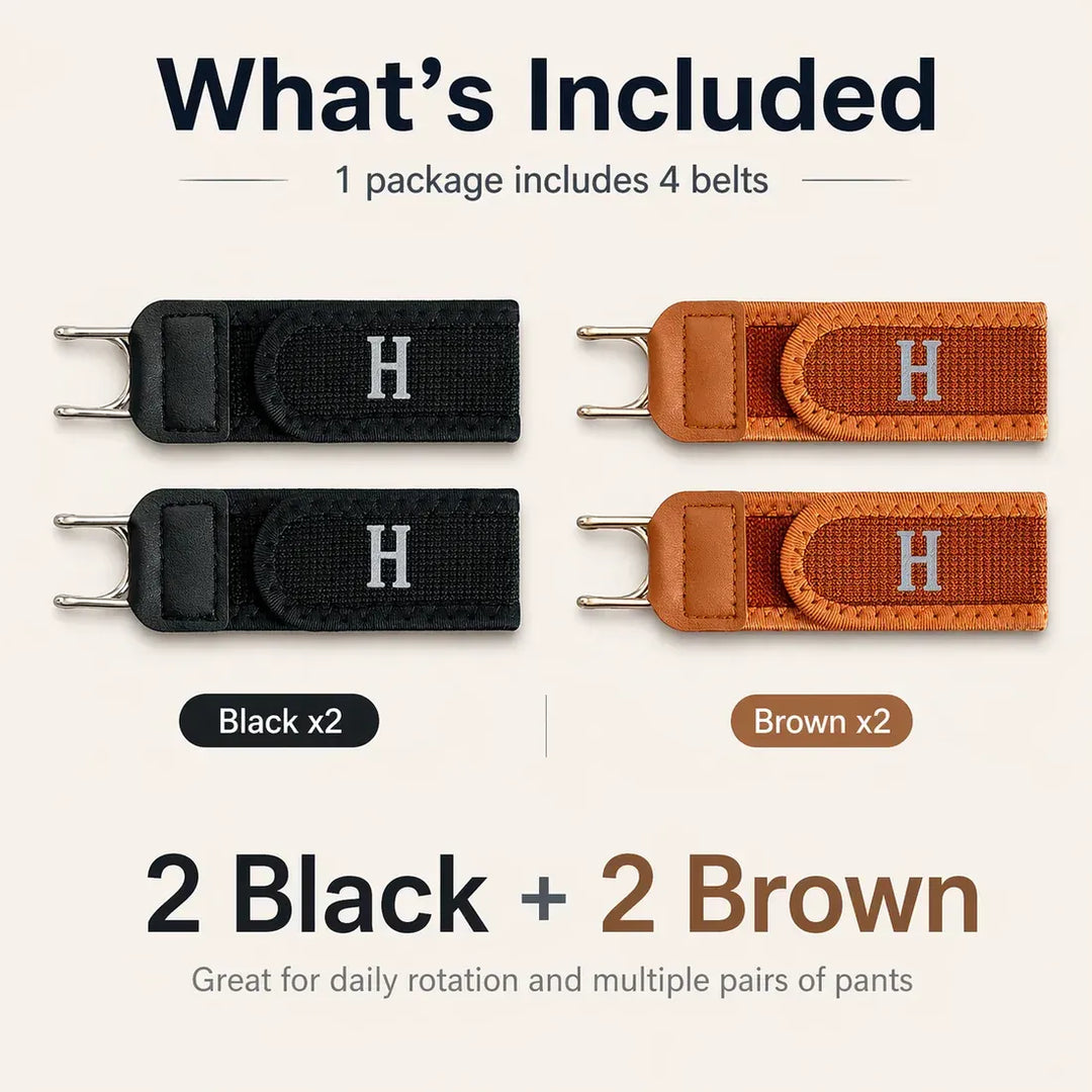 Buckleless Elastic Waistband Extenders - DHACTIVE 4
