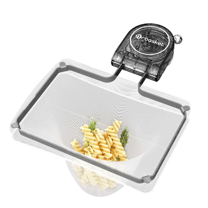 Foldable Sink Strainer Basket – Stainless Steel, Suction Cup Hold - DHACTIVE 5