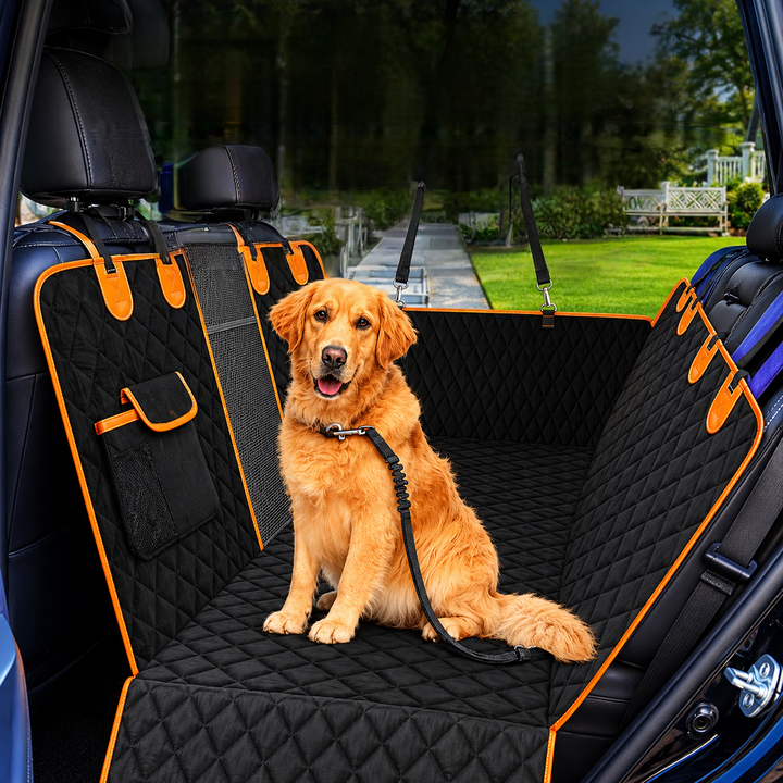 Split Dog Seat Cover – Leather Shield - DHACTIVE