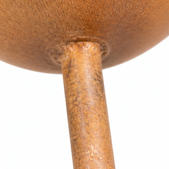 Handcrafted Rustic Copper Bird Bath Stake – Add Charm to Your Garden - DHACTIVE 6