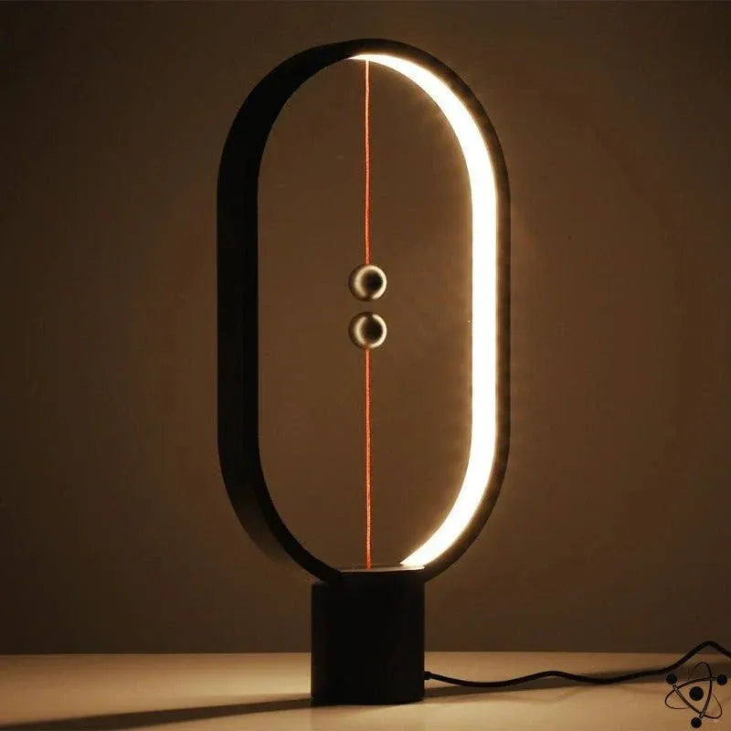 Floating Balance Lamp - Cordless Magnetic Sculpture Table Light - DHACTIVE 2