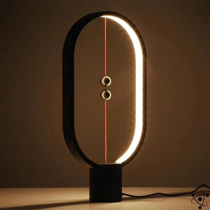 Floating Balance Lamp - Cordless Magnetic Sculpture Table Light - DHACTIVE 2