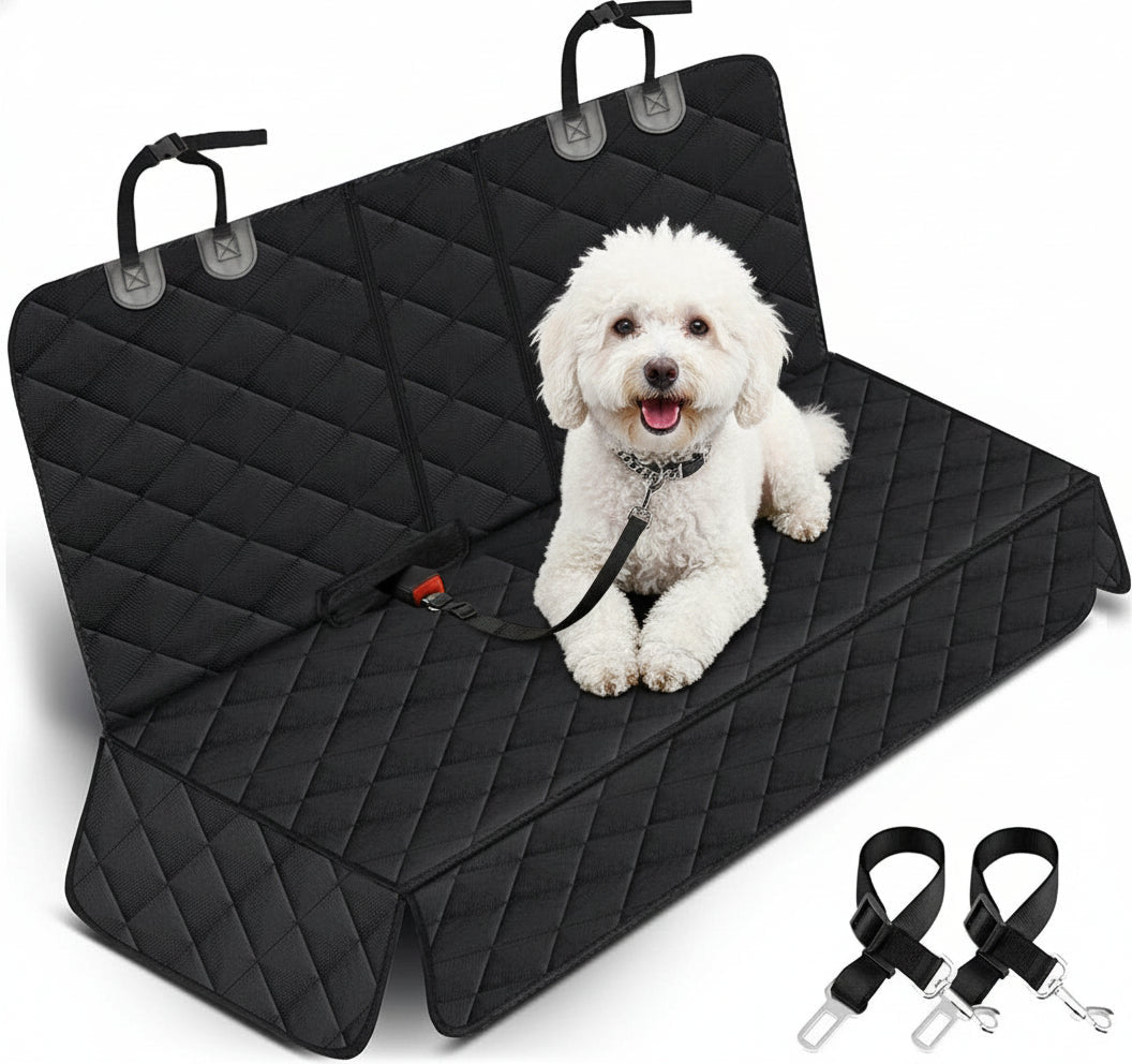 Split Dog Seat Cover – Leather Shield - DHACTIVE 5