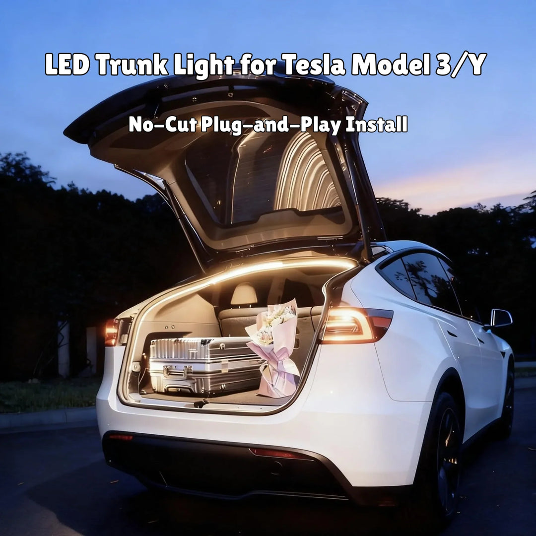 Tesla Model 3/Y Sequential LED Trunk Light – Ambient Upgrade - DHACTIVE