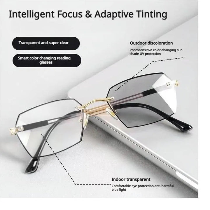 Auto-Zoom Reading Glasses – Ergonomic &amp; Anti-Blue Light