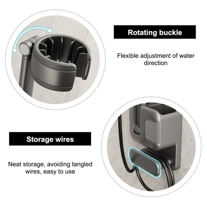 Precision Foldable Hands-Free Dryer Cradle – Relax Your Arms - DHACTIVE 4
