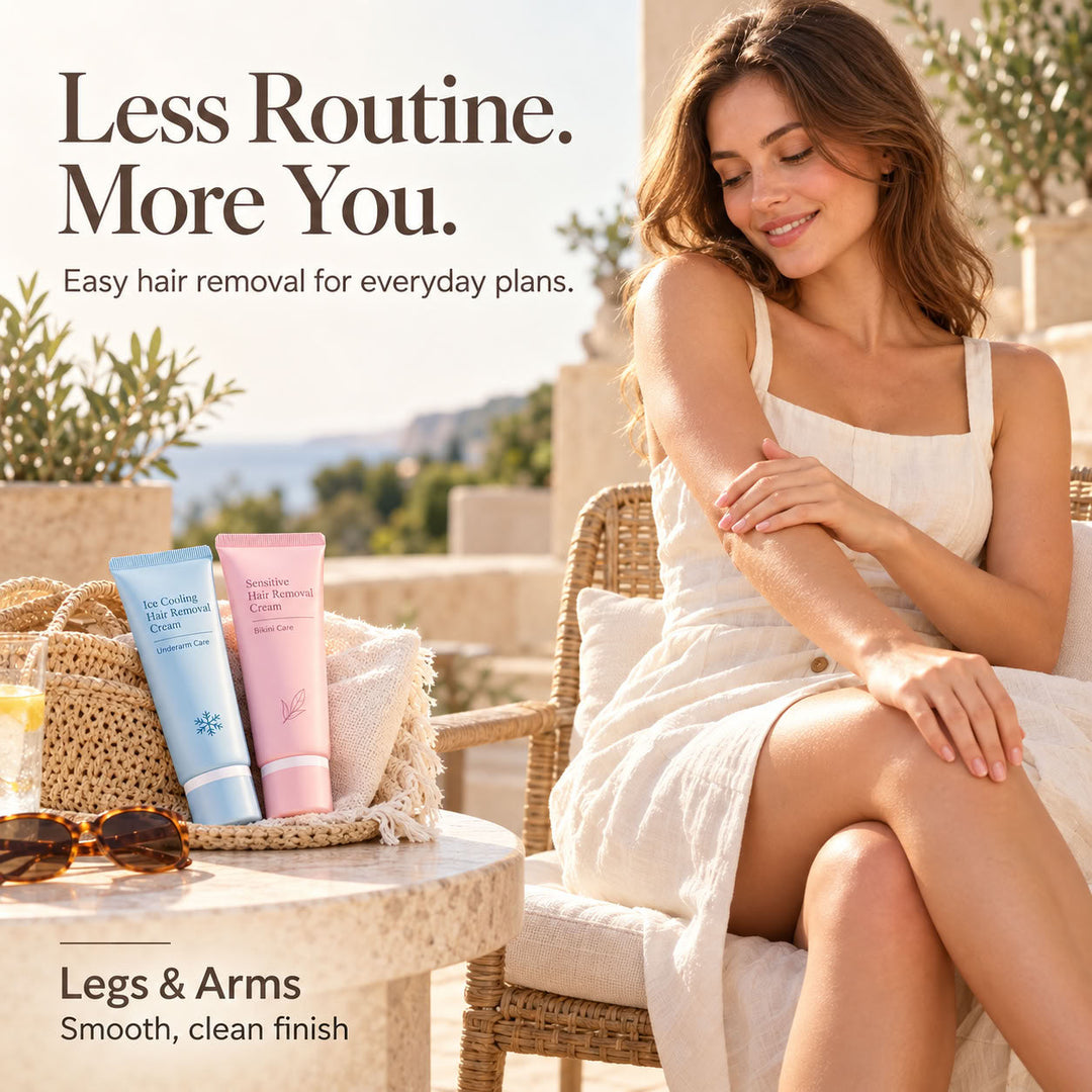 Gentle Hair Removal Cream - 3-Min Smooth Skin