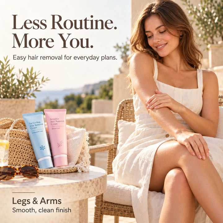 Gentle Hair Removal Cream - 3-Min Smooth Skin