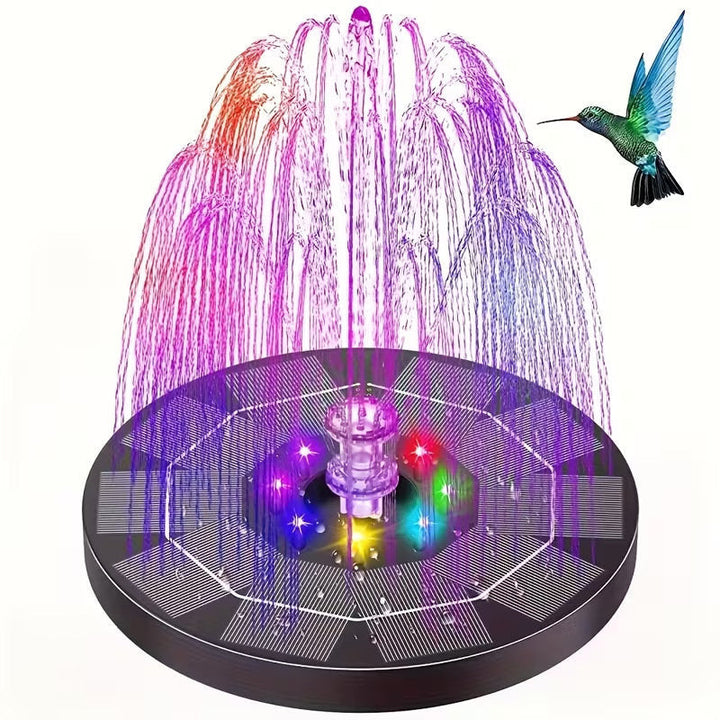 Solar Fountain – Anti-Drift Bird Bath Pump - DHACTIVE 4