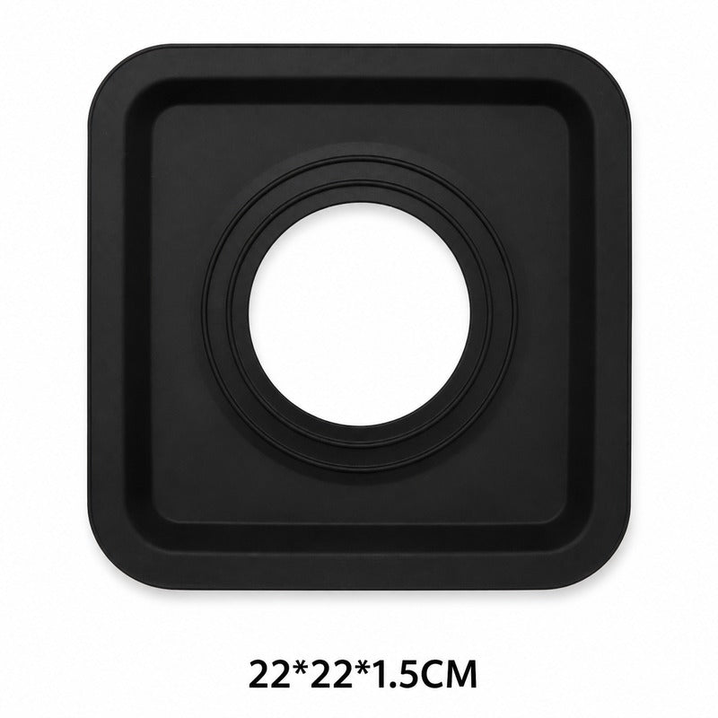 Reusable Silicone Gas Stove Protector Mat, Cut-to-Fit Burner Pad