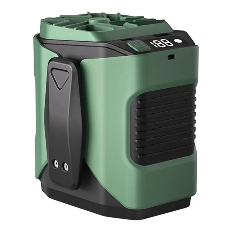 Portable Waist-Mounted Fan with Long Battery Life