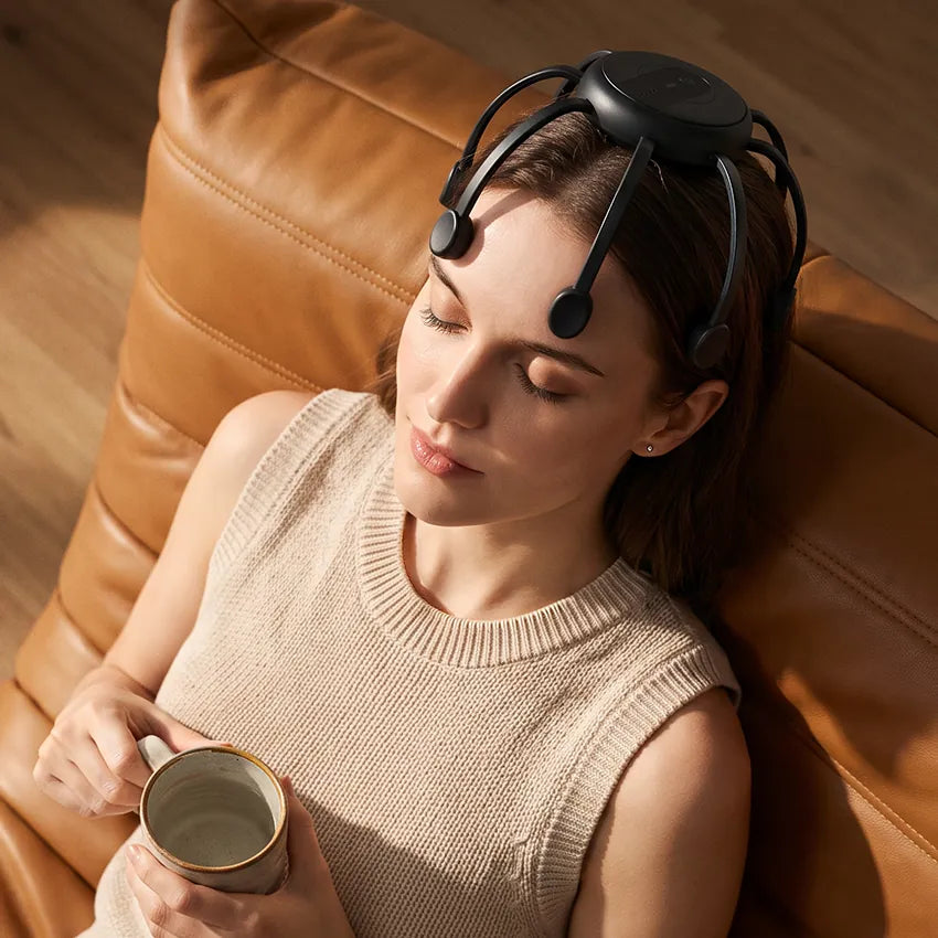 8-Tip Octopus Head Massager – Deep Scalp Relief Anywhere