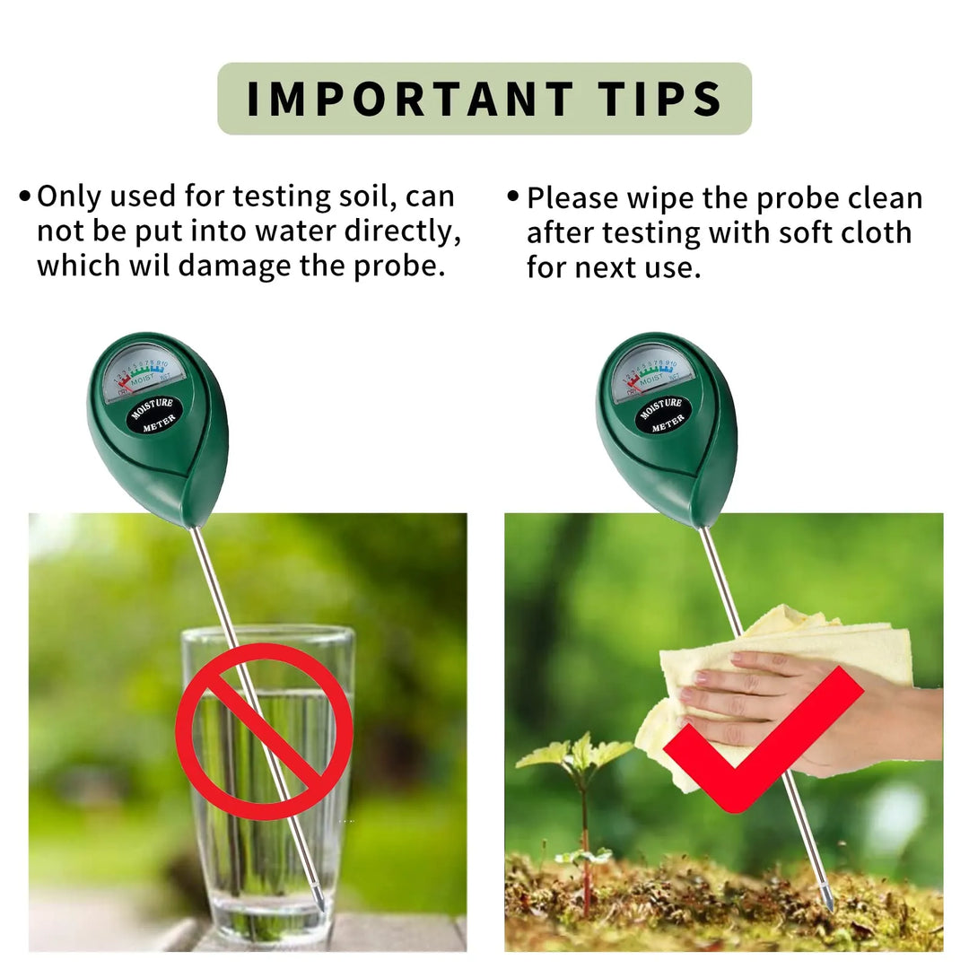 Plant Water Meter &amp; Soil Tester for Healthy Growth