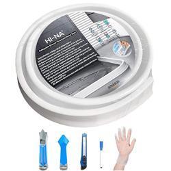 Collapsible Shower Water Dam – Flexible Threshold Barrier for Dry Floors - DHACTIVE 6