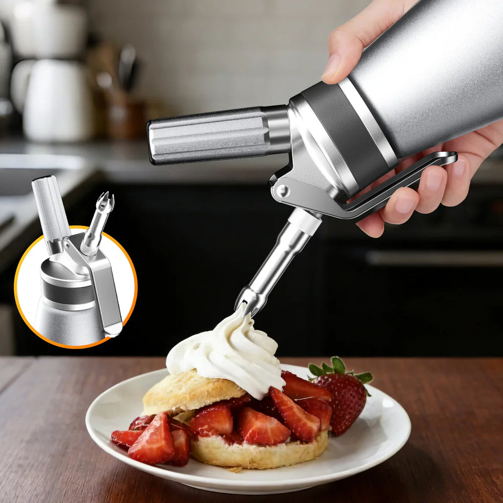 Professional Whipped Cream Maker – Fresh & Additive-Free Desserts Instantly - DHACTIVE 2