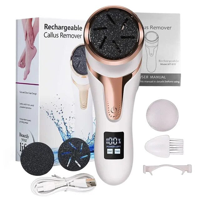Rechargeable Foot Callus Care Device - DHACTIVE