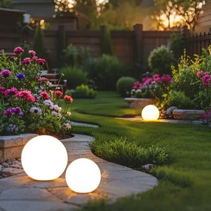Spherical Garden Light: Create Magical Atmosphere for Any Occasion - DHACTIVE 5