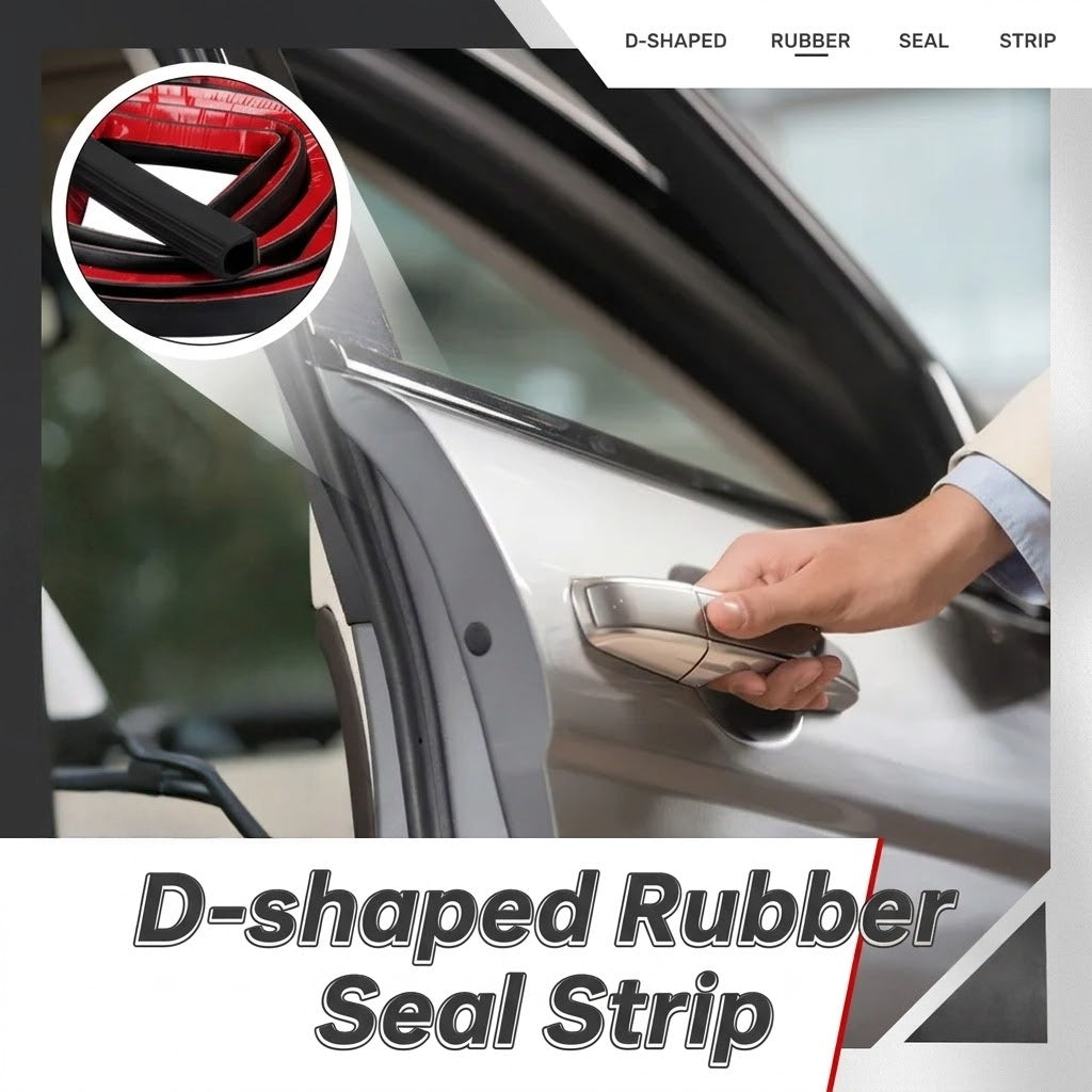 Car Door Rubber Seal Strip – Stop Noise, Water Leaks & Drafts - DHACTIVE