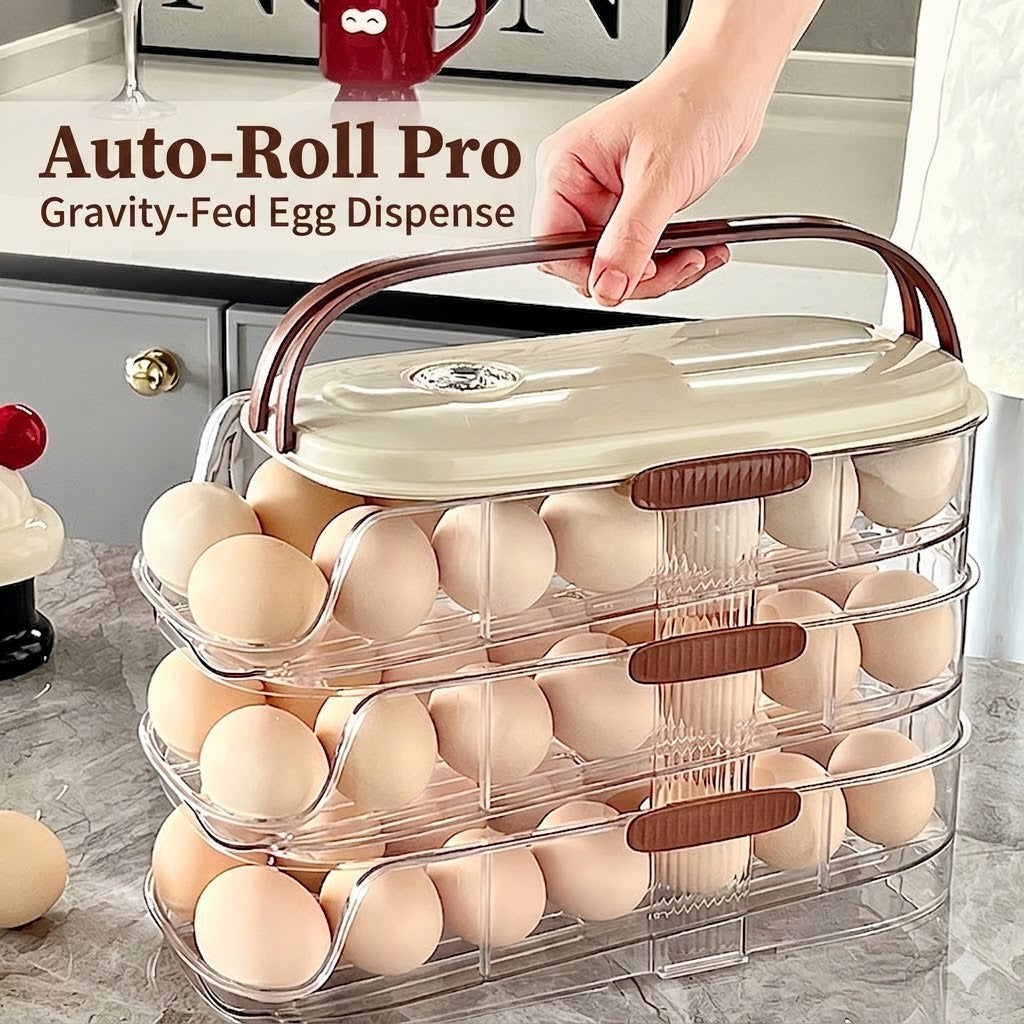 Auto-Roll Pro: Gravity-Fed Egg Dispenser - DHACTIVE