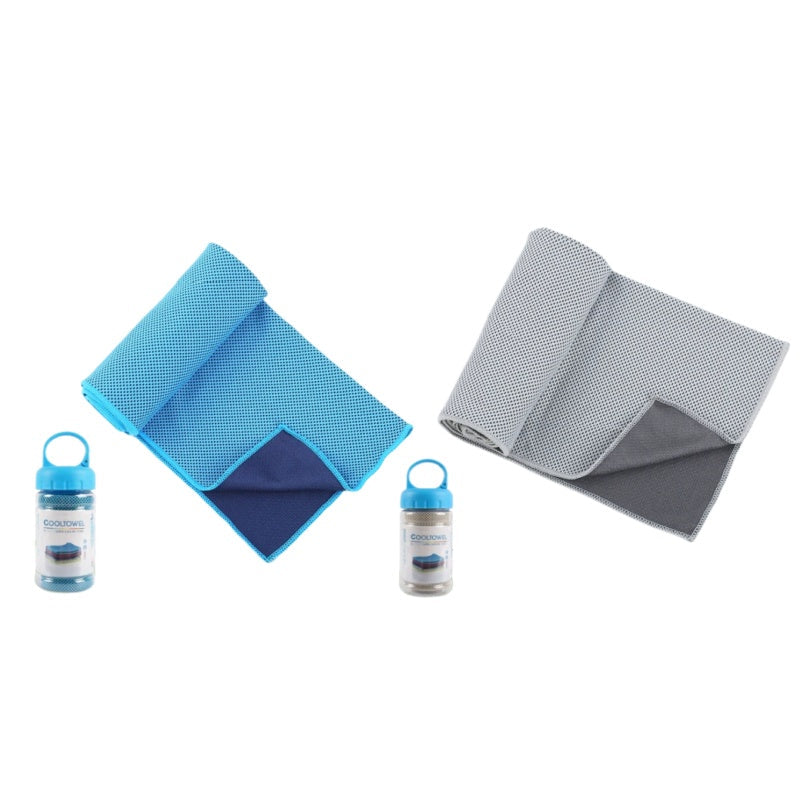 2-Pack Cooling Towels – Hyper-Evaporative Microfiber for Hot Days - DHACTIVE 11