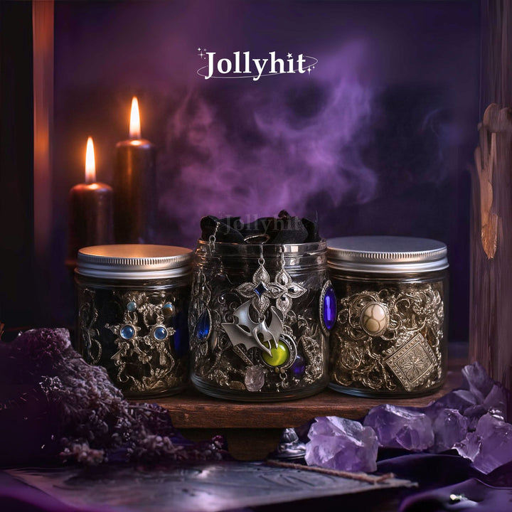 Mystery Jewelry Jar – 15-Piece Gothic or Ocean Mix