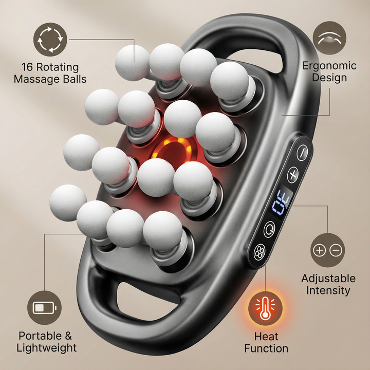 16-Head Electric Body Massager - DHACTIVE 5