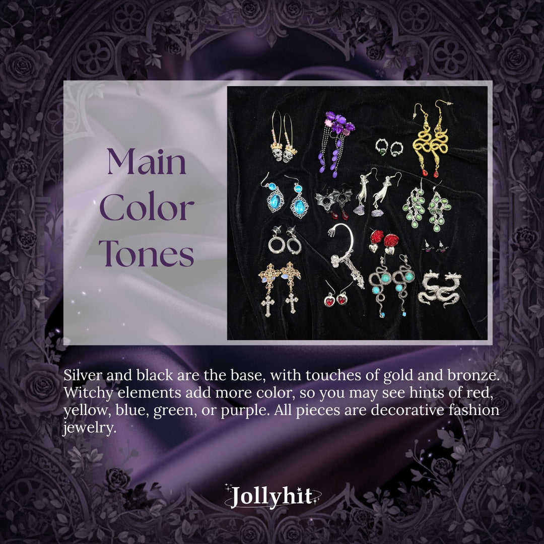 Mystery Jewelry Jar – 15-Piece Gothic or Ocean Mix