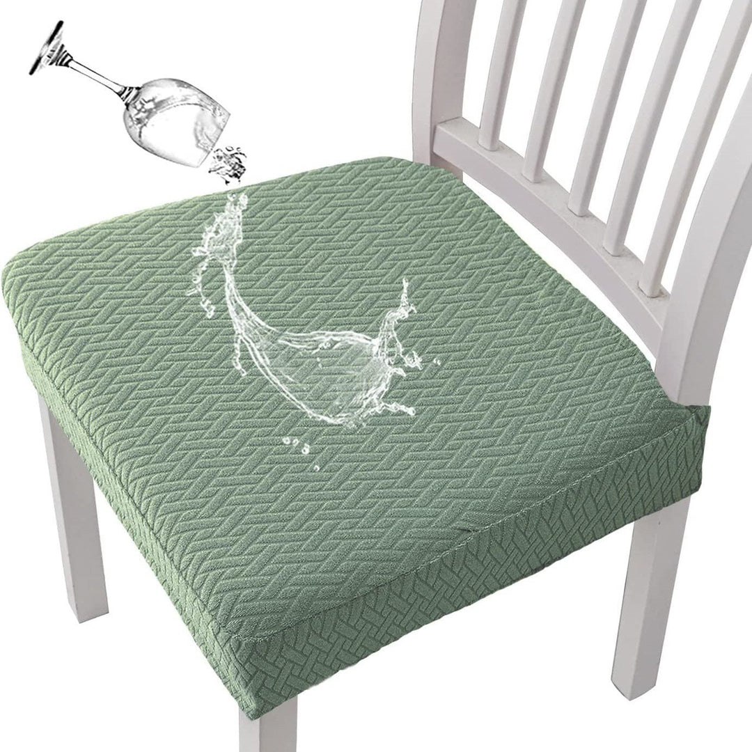 Waterproof Jacquard Chair Covers - Spill-Proof &amp; Easy to Wash - DHACTIVE 16