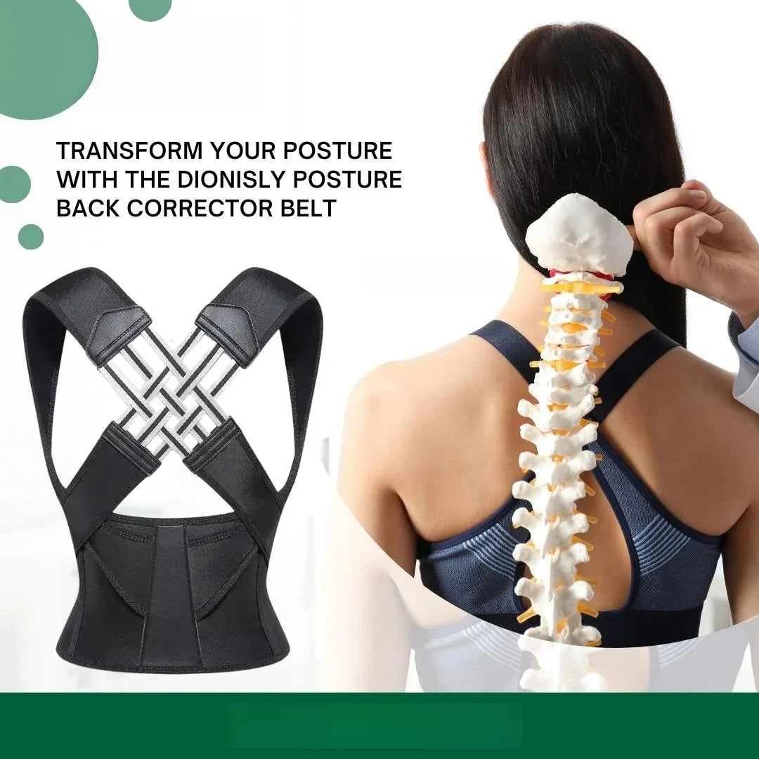 Adjustable Posture Reminder Support Belt