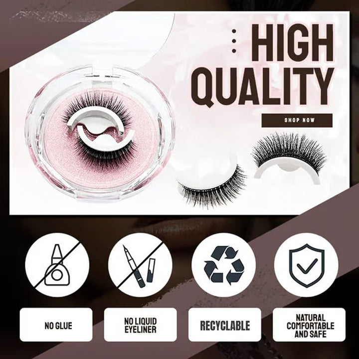 🥳2026 BESTSELLERS🥳💞50K+ SOLD!👁️✨Reusable self-adhesive false lashes – no glue needed; just press and go. Natural curl, reusable, and easy to remove. A real beauty essential! 💕🌸