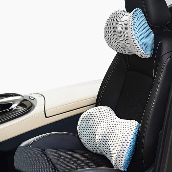 Premium Lumbar Support Cushion – Ergonomic Memory Foam Back Support for Office, Car &amp; Home - DHACTIVE 8