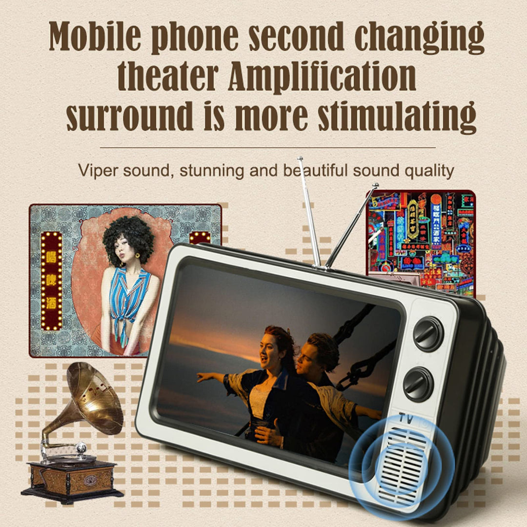 Retro TV Phone Magnifier – 12" HD Screen Amplifier For Mobile - DHACTIVE