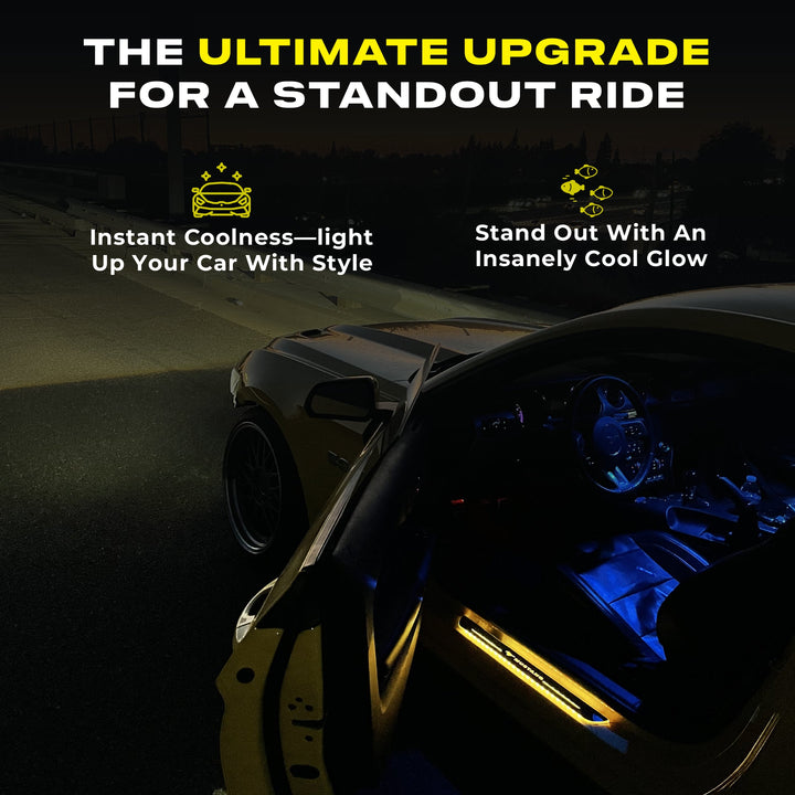 Dynamic Wireless Car Welcome Pedal Lights (Magnetic Smart Sensor) - DHACTIVE 5