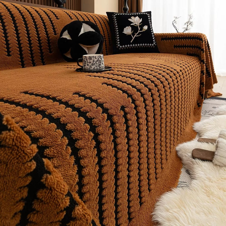 Heritage Plush Tufted Sofa Cover - DHACTIVE 6