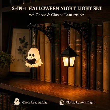 Cozy Bookshelf Lantern Lighting – Miniature Library Table Lamp &amp; Birthday Gift for Book Lovers - DHACTIVE 2