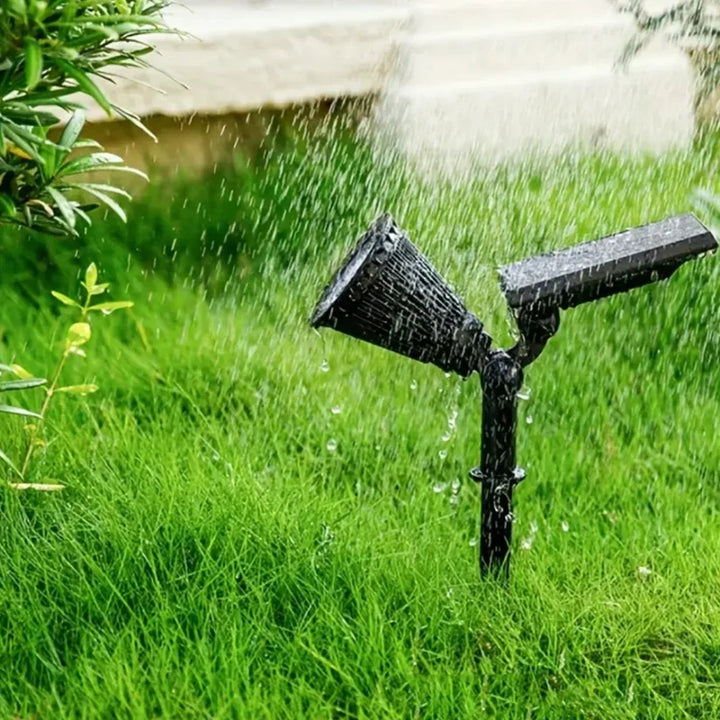 Solar Powered Outdoor Spotlights – Automatic Dusk to Dawn Yard Lights - DHACTIVE 8