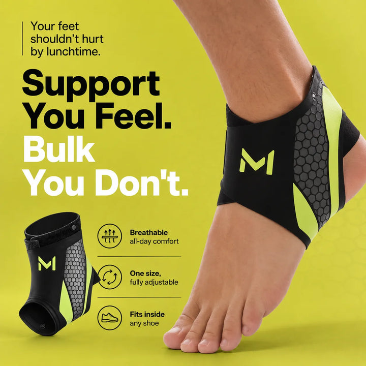 2-Pack Ankle Brace | Adjustable Breathable Support for Running &amp; Recovery