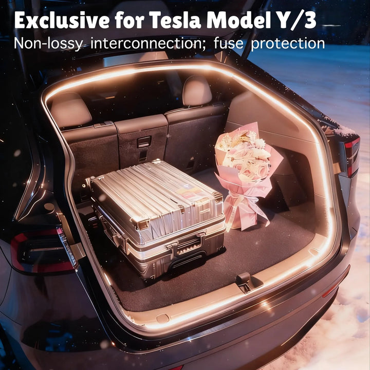 Tesla Model 3/Y Sequential LED Trunk Light – Ambient Upgrade - DHACTIVE 2
