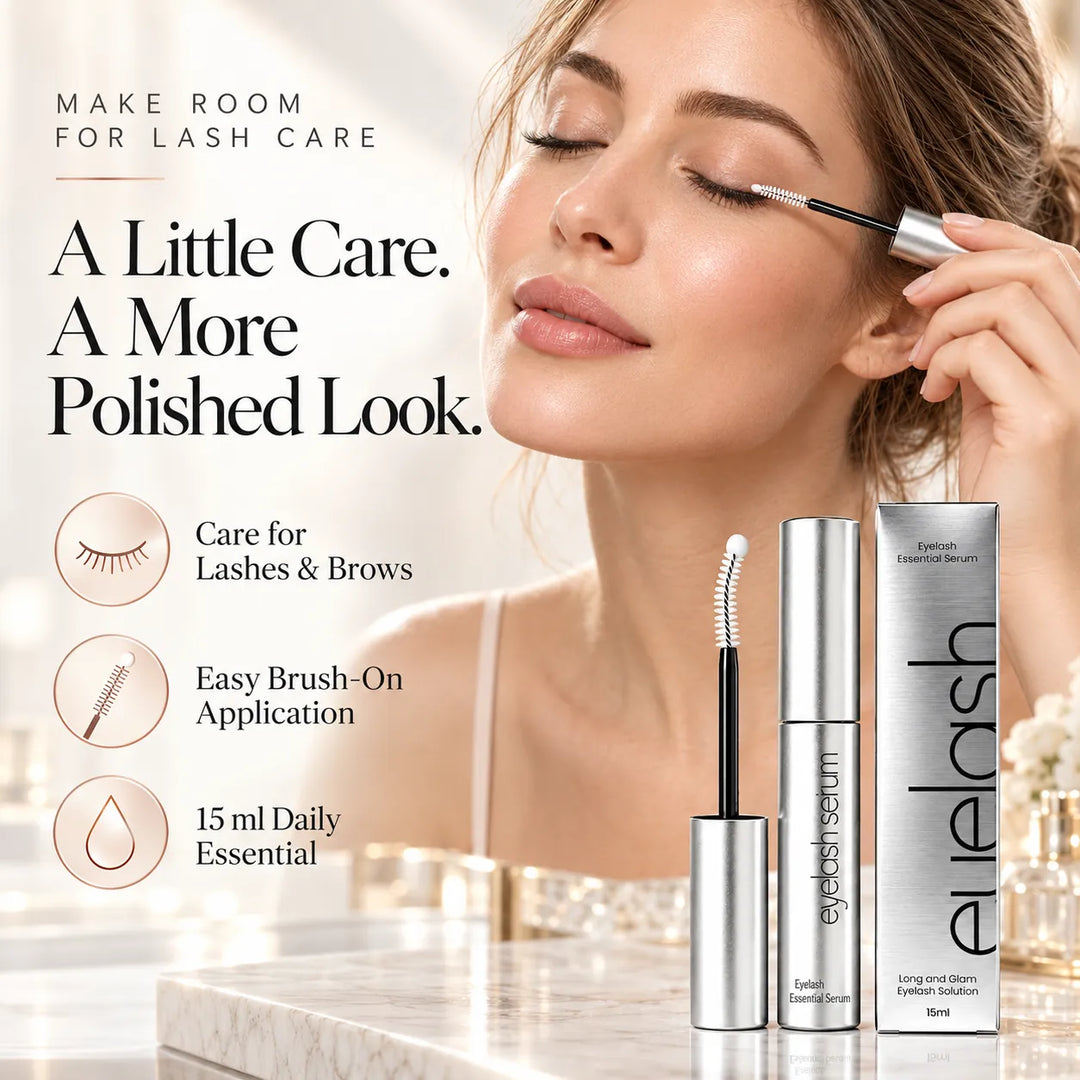 Nourishing Eyelash Serum with Dual-Tip Wand for Fuller-Looking Lashes