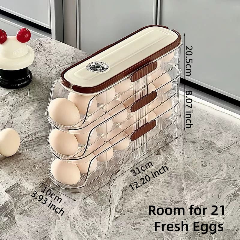Auto-Roll Pro: Gravity-Fed Egg Dispenser - DHACTIVE 10