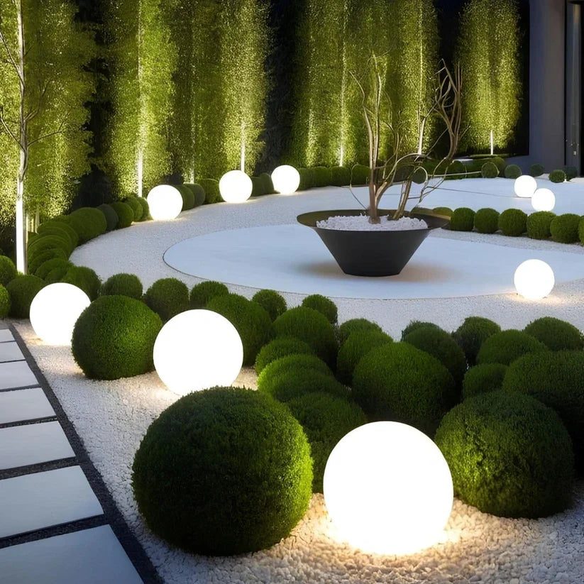 Spherical Garden Light: Create Magical Atmosphere for Any Occasion - DHACTIVE