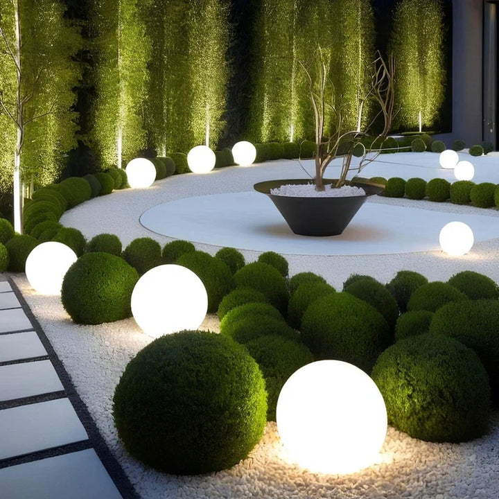 Spherical Garden Light: Create Magical Atmosphere for Any Occasion - DHACTIVE