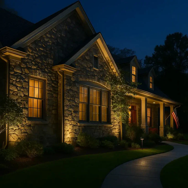 Solar Powered Outdoor Spotlights – Automatic Dusk to Dawn Yard Lights - DHACTIVE 2