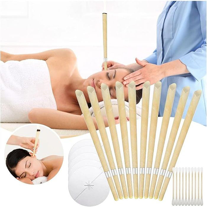 Flared Beeswax Ear Candles - DHACTIVE