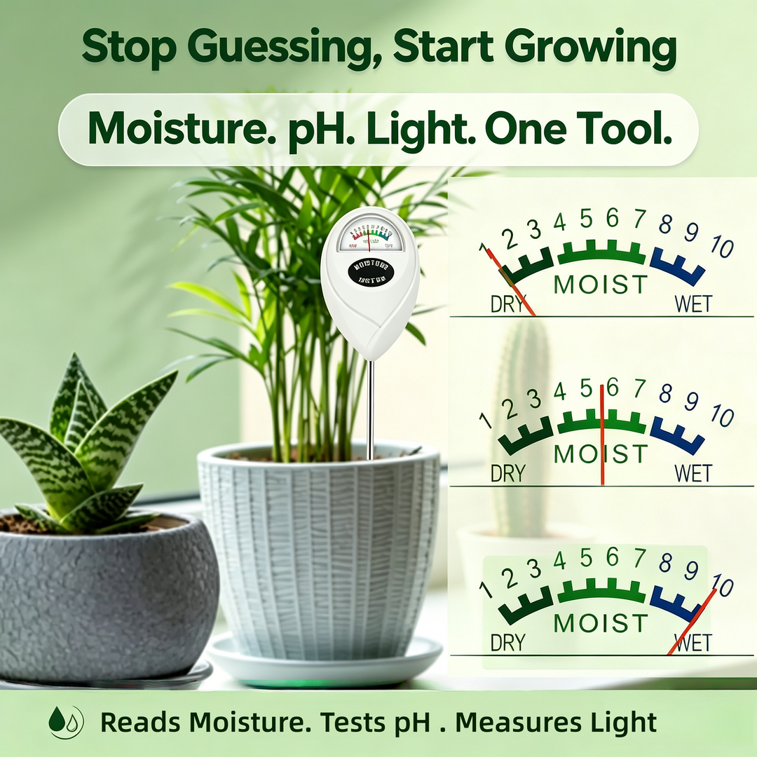 Plant Water Meter &amp; Soil Tester for Healthy Growth