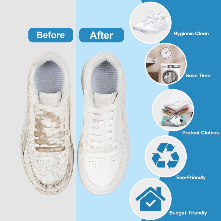 Shoe Washing Bag for Washer &amp; Dryer - Protects Sneakers, Cleans Deeply