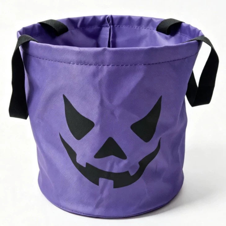 Light-Up Halloween Trick-or-Treat Bag – Glowing Pumpkin Tote with LEDs